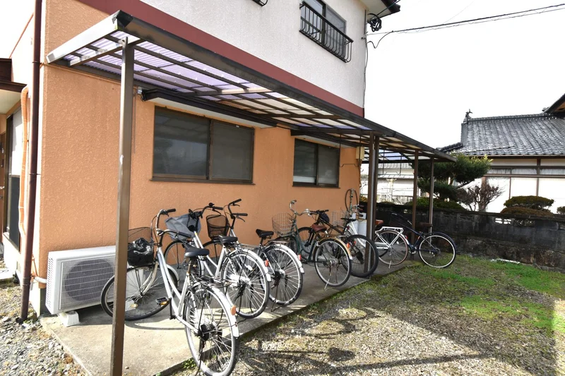 自転車利用も可能！　通勤通学にも便利です。