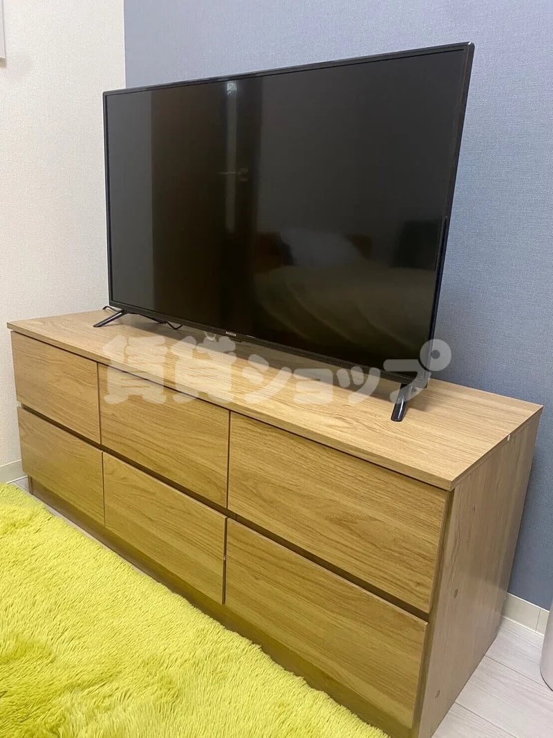 40インチの大きなテレビ♪