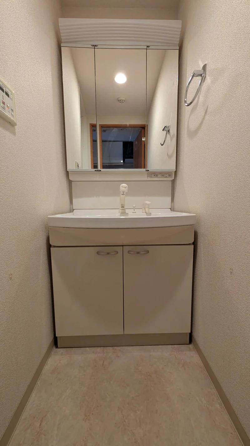 独立洗面台付き♪