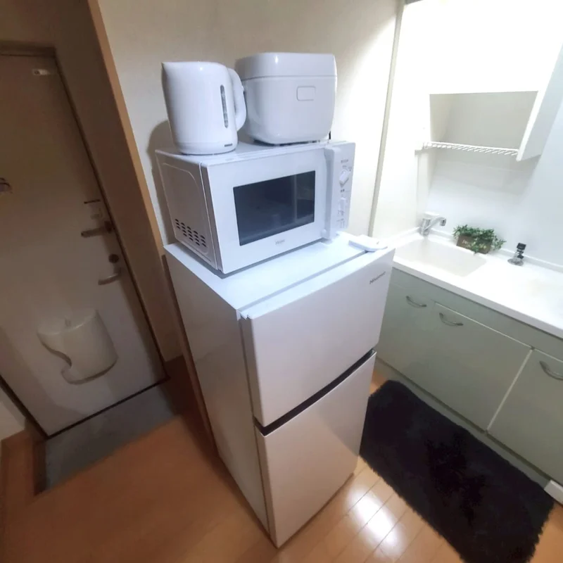 冷蔵庫♪電子レンジ完備♪