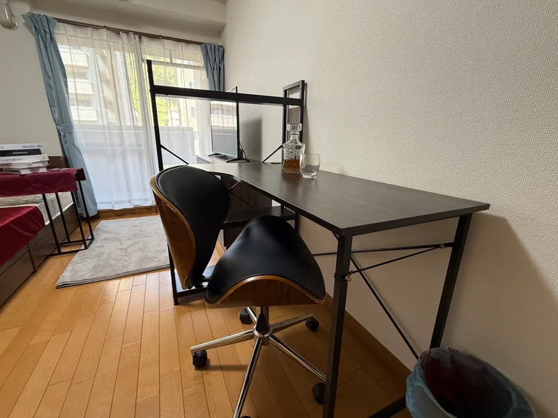 デスク・チェアも完備♪
