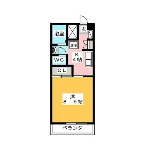 【間取図】お部屋の間取りとなります。三重鈴鹿ウィークリーマンション三重鈴鹿マンスリーマンションなら弊社にお任せ下さい‼