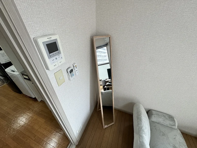 TVモニターホン付きで本人確認　セキュリティー対策あり！
