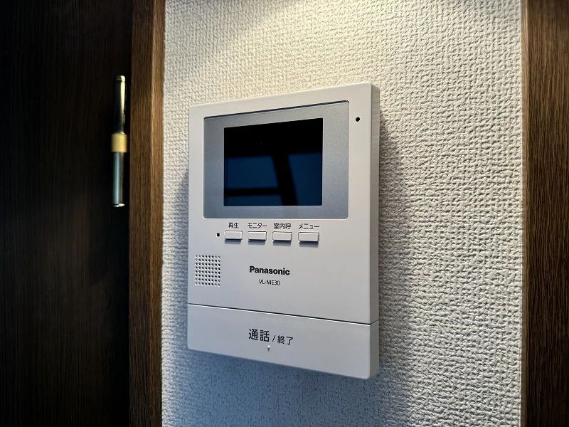 TVモニターホン付きで本人確認可能！