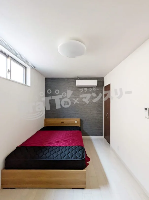 ダブルベッド♪ひろーーーいお部屋です♪