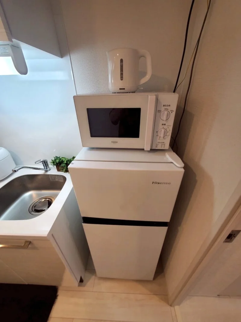 冷蔵庫・電子レンジ完備♪