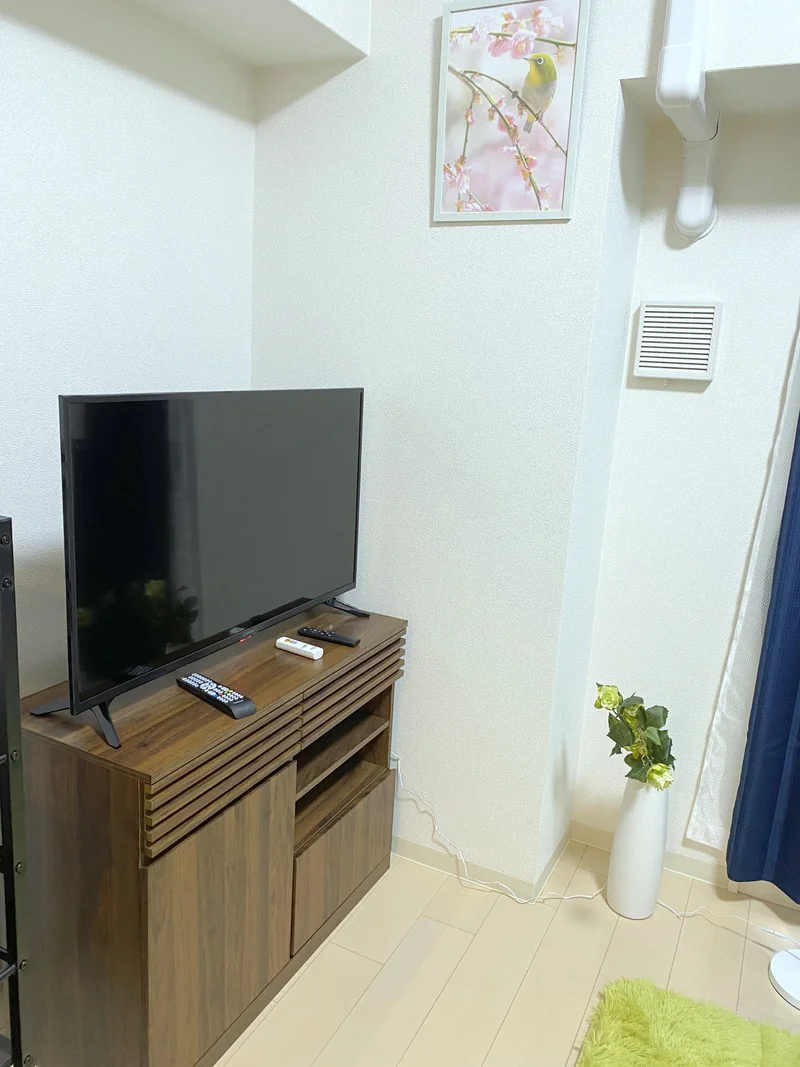 40インチの大きなテレビ♪