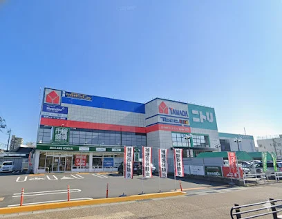 ヤマダデンキ テックランド四日市店まで徒歩10分