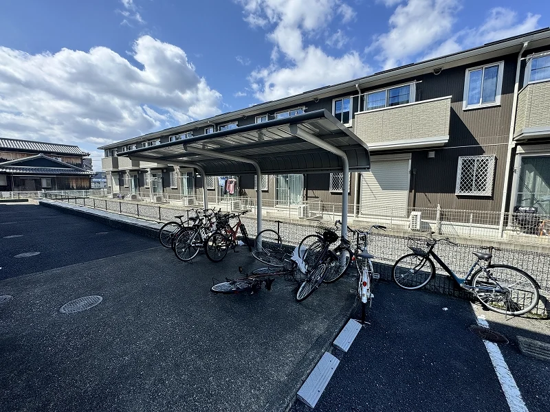 駐輪場あり！