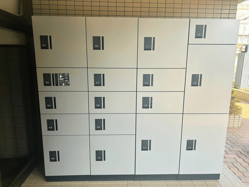 宅配ボックスが設置されました！ぜひご利用ください。