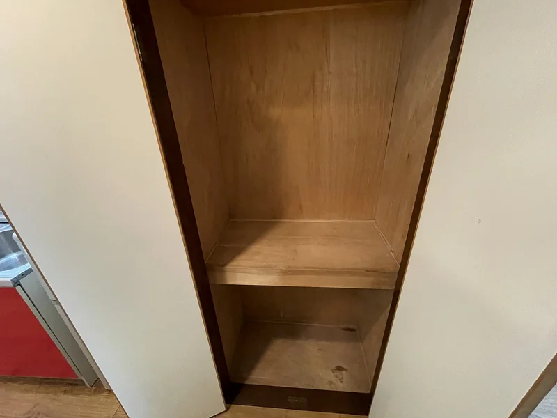 収納スペースも広く、長期滞在でも安心！！