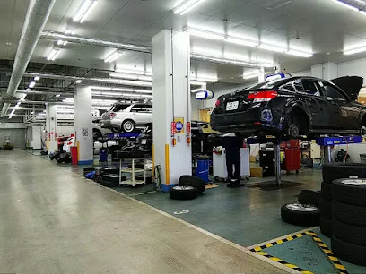 広島スバル 中広店 サービス工場まで徒歩２分