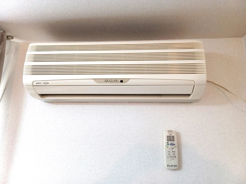 夏場も快適に♪エアコン完備