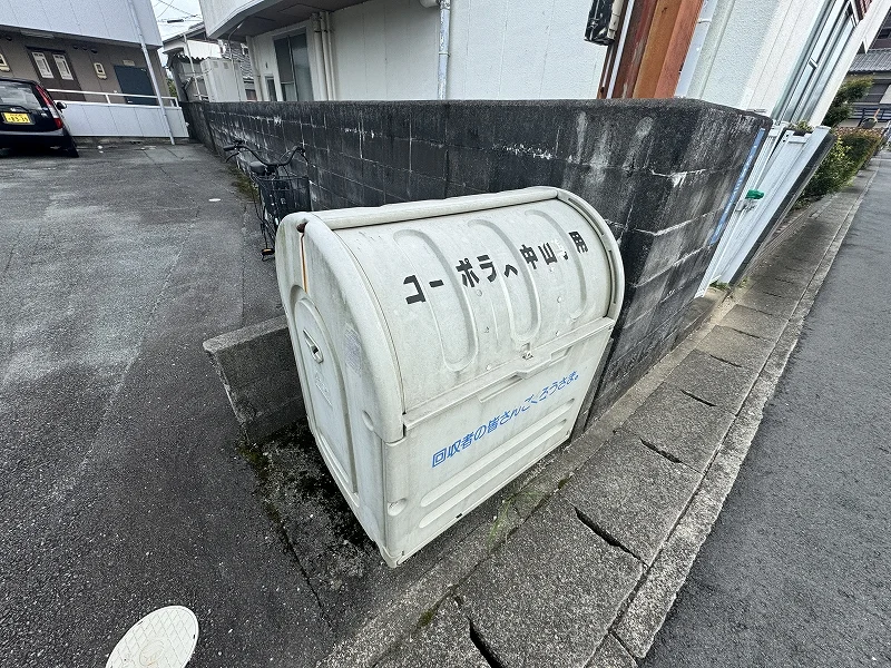 【ゴミ捨て場】敷地内に完備♪伊勢駅前ウィークリーマンションではゴミ出しも楽々♪長期利用可能なマンスリーマンションプランもあります★