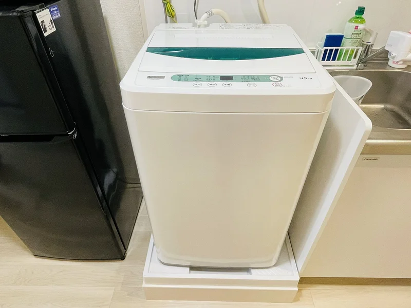 洗濯機は室内に設置しております♪入居後すぐにご利用が可能です(^^♪タオル1式分もご用意しております☆彡