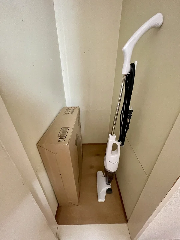 掃除器具も豊富なマンスリーマンション！