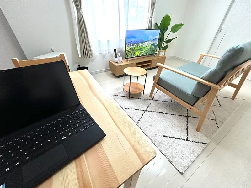 デスクワークも整った環境