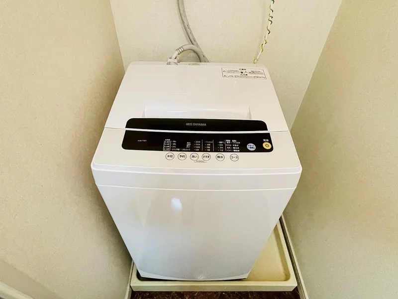 洗濯機は室内に設置しております♪入居後すぐにご利用が可能です(^^♪タオル1式分もご用意しております☆彡