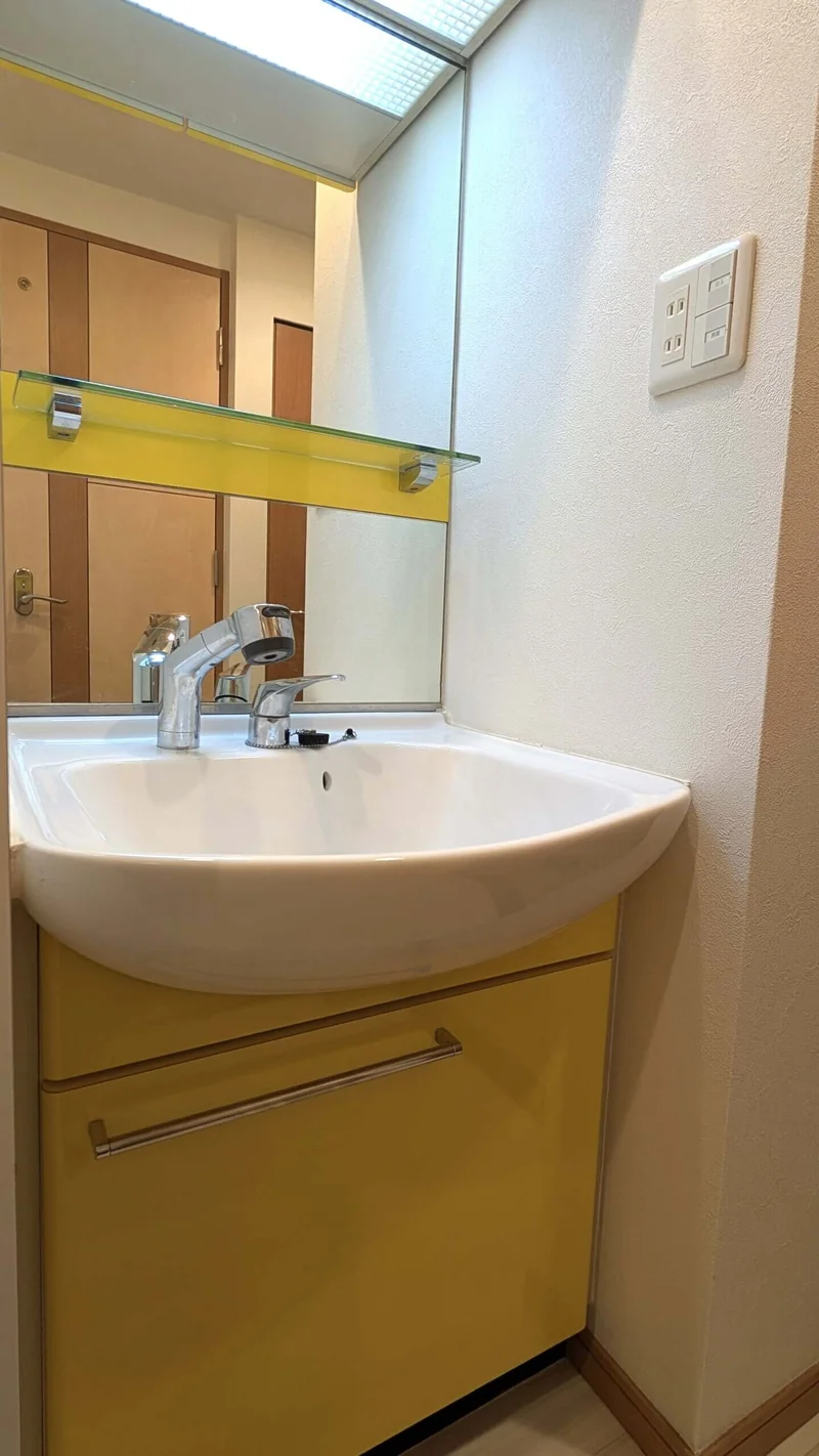 独立洗面台付き♪