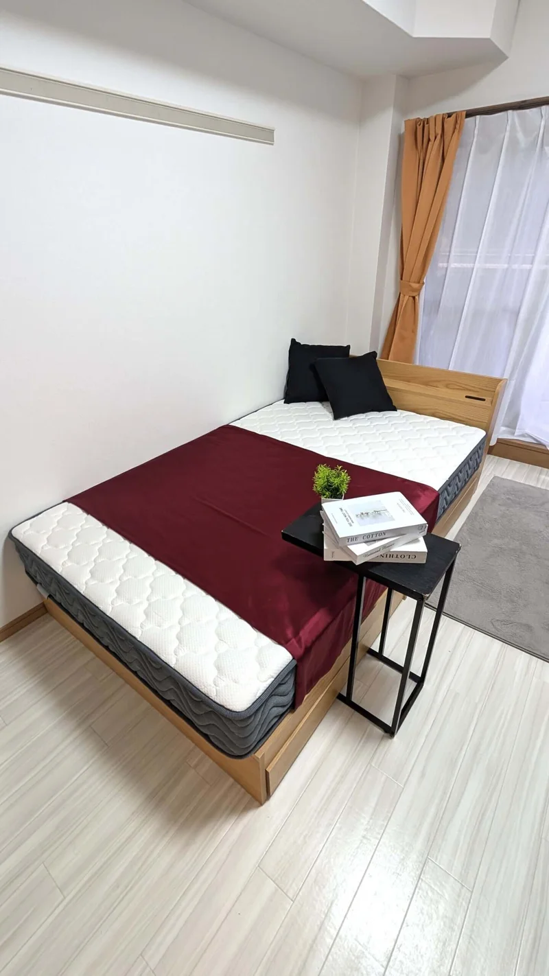 ふかふかなベッド♪