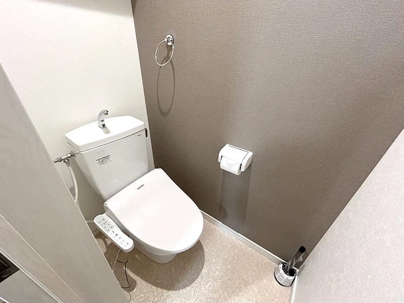 ウォシュレットつき