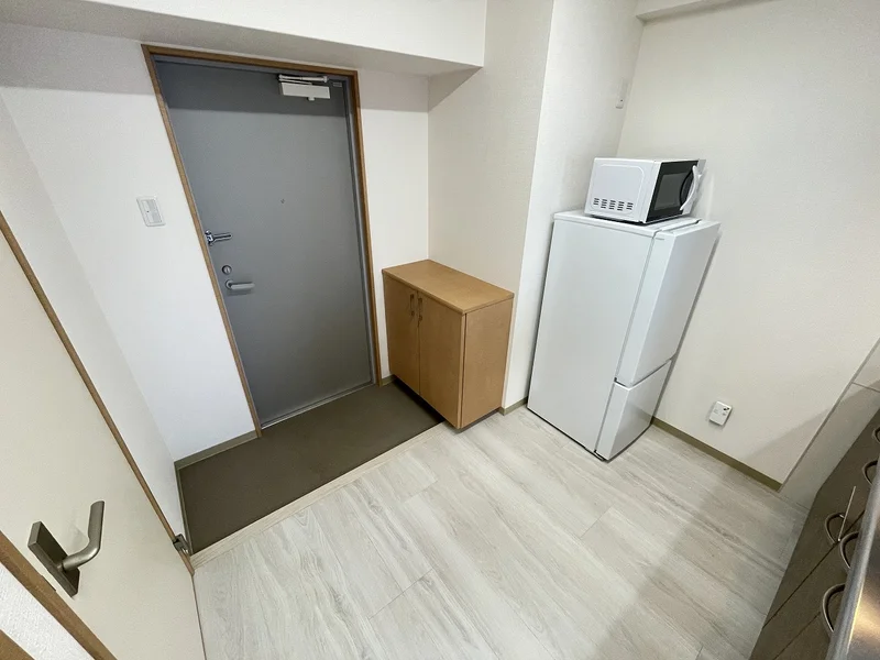 玄関にはシューズＢＯＸがございますので毎回片づけていただき、常に清潔な空間を保っていただくことが可能です♪