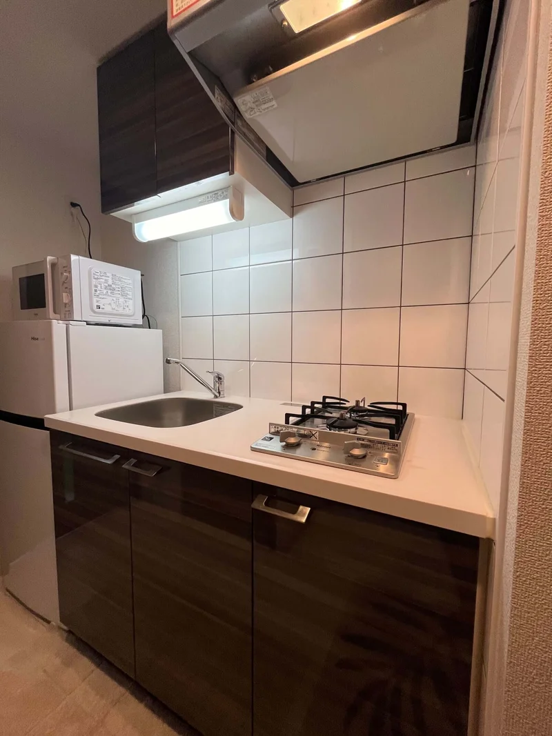 2口ガスコンロで料理好き良し♪