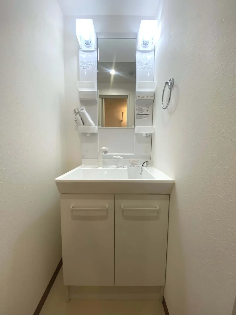 独立洗面台付き♪