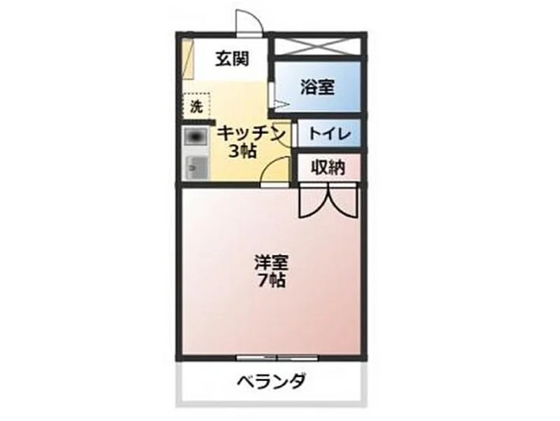 バルコニーあり