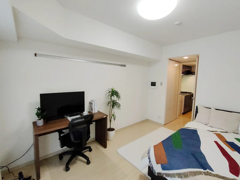 写真はお部屋のイメージです。ラグなどの室内装飾はございません。