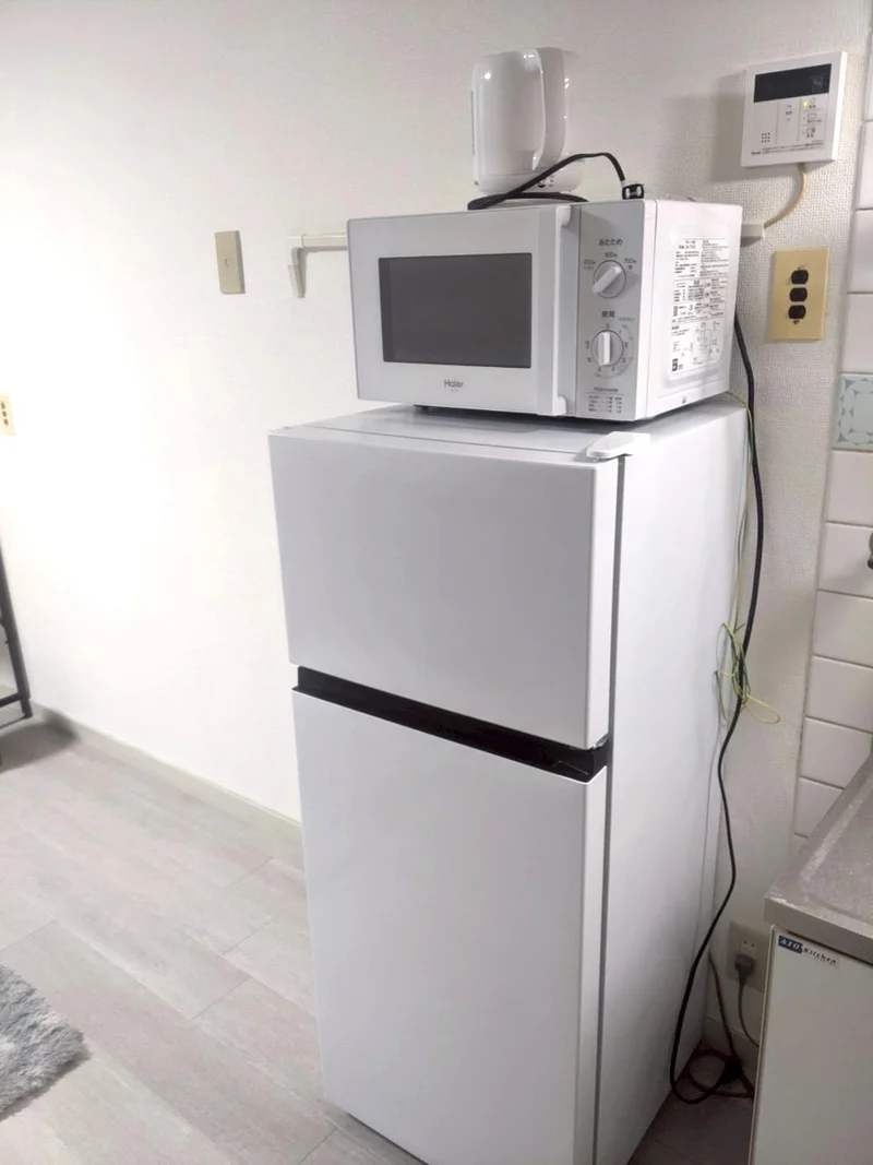 冷蔵庫♪電子レンジ完備♪