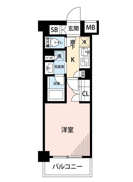 写真はお部屋のイメージです。ラグなどの室内装飾はございません。
