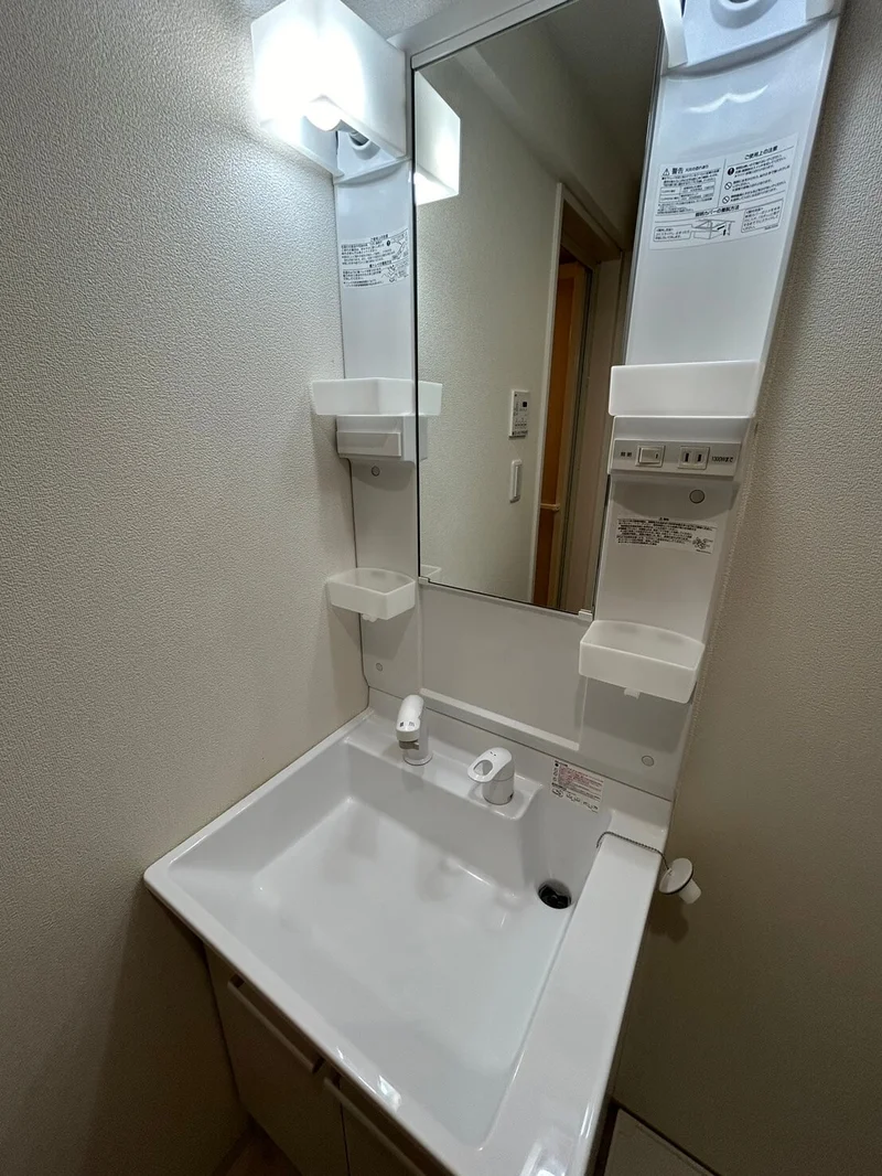 独立洗面台は女性にオススメ♪