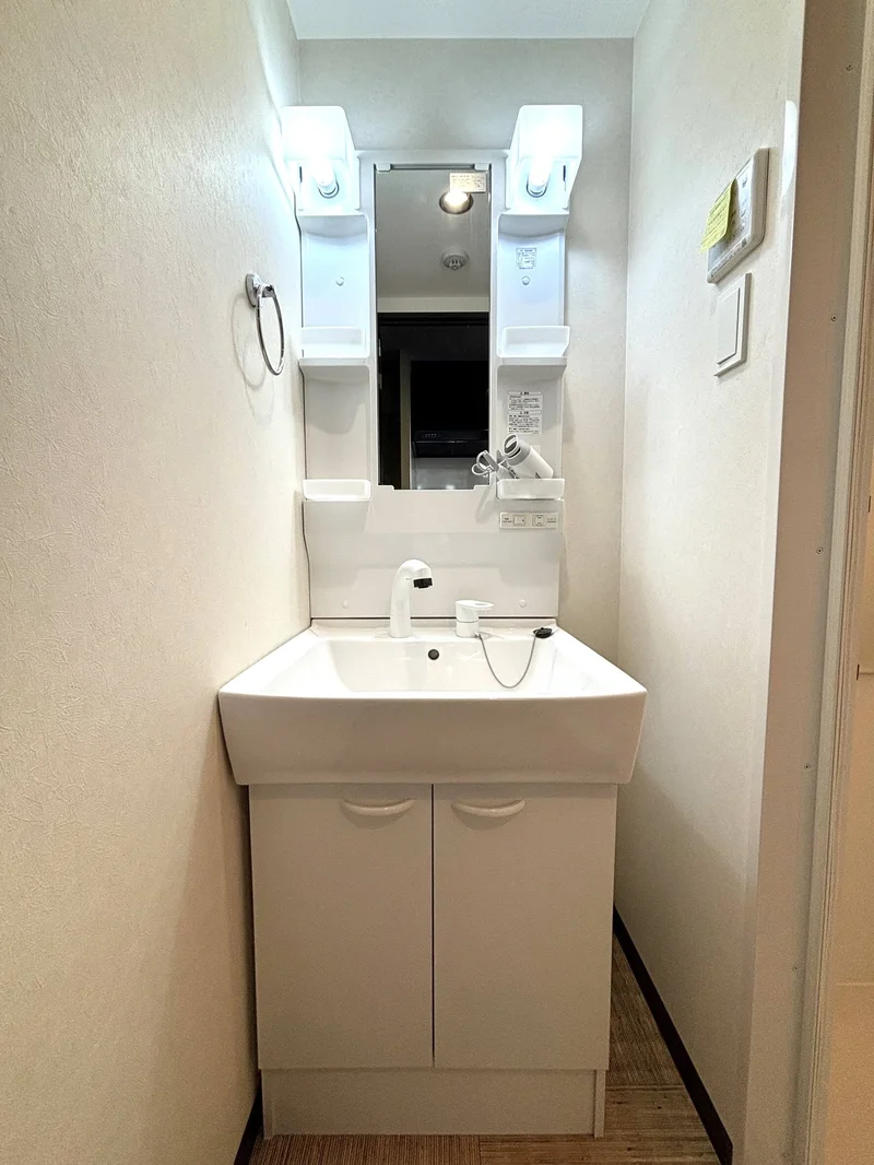 独立洗面台付き♪