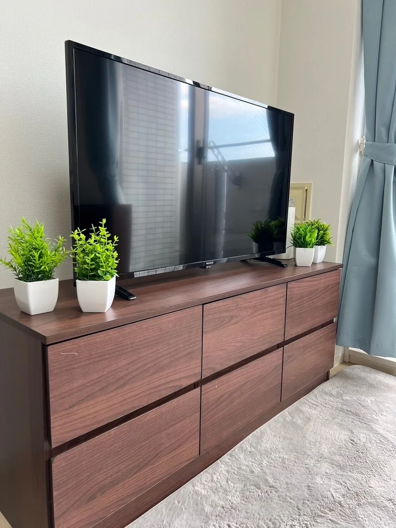 40インチの大きなテレビ♪