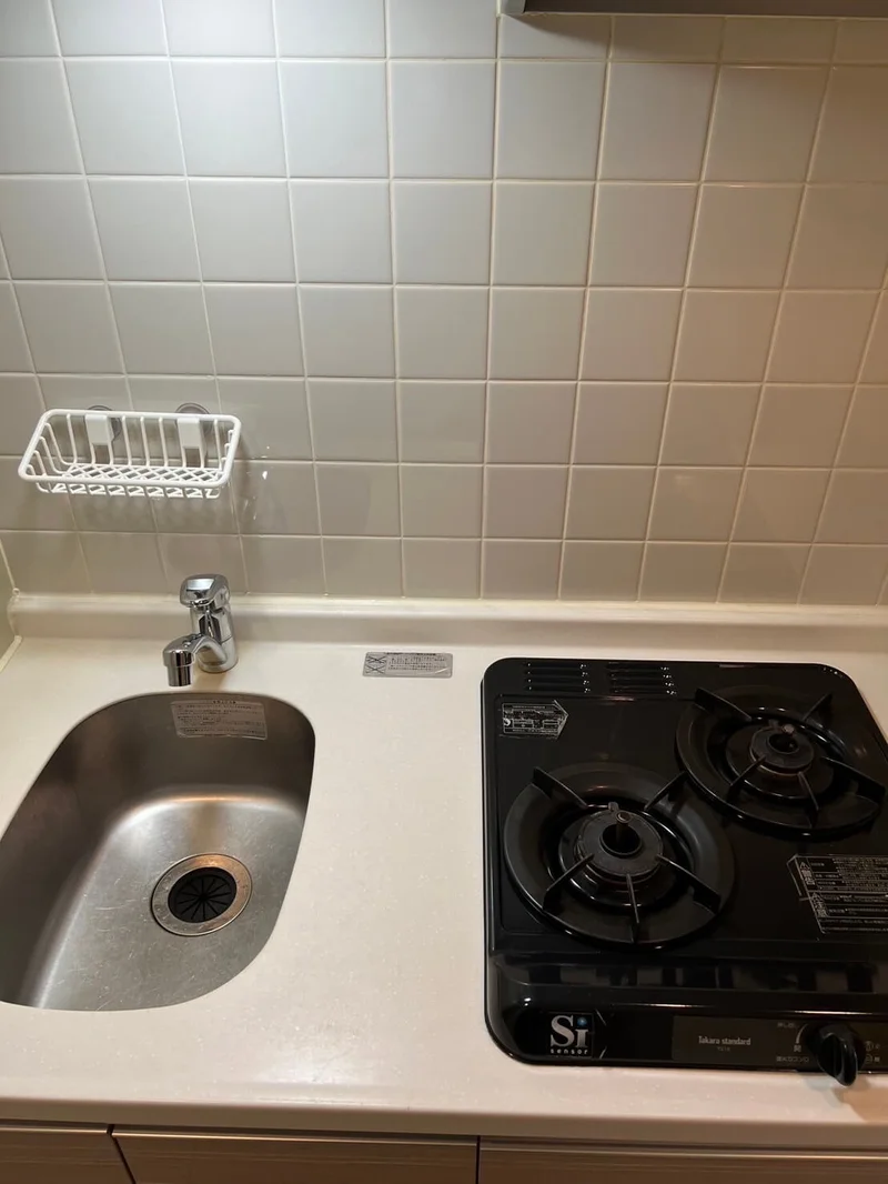 2口ガスコンロ♪広々♪