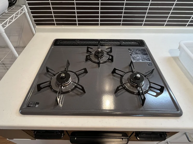 ３口ガスコンロ