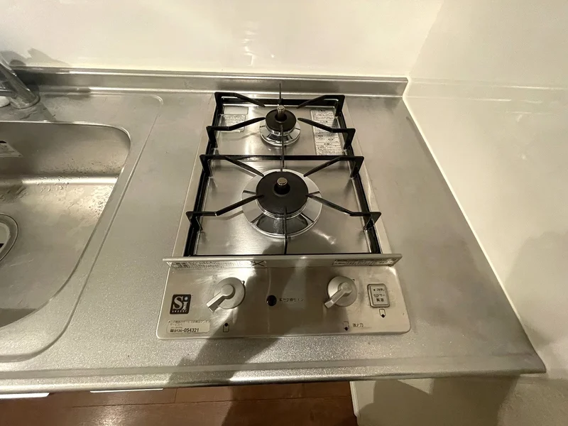 2口コンロ