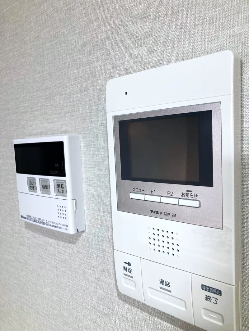 テレビモニターホン付きで本人確認可能！誰が来たか一目瞭然で分かります！