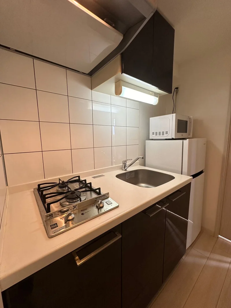 2口ガスコンロで料理好き良し♪