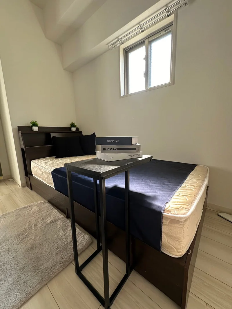 ふかふか木製ベッド♪雰囲気良し♪