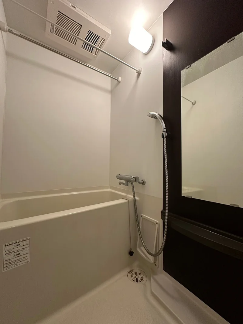 浴室乾燥機付き♪
