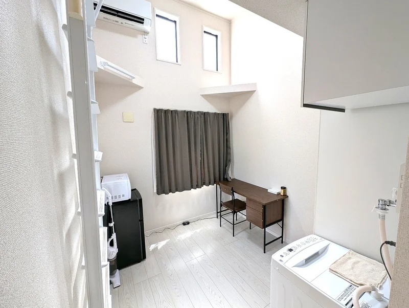 2面採光で明るい室内