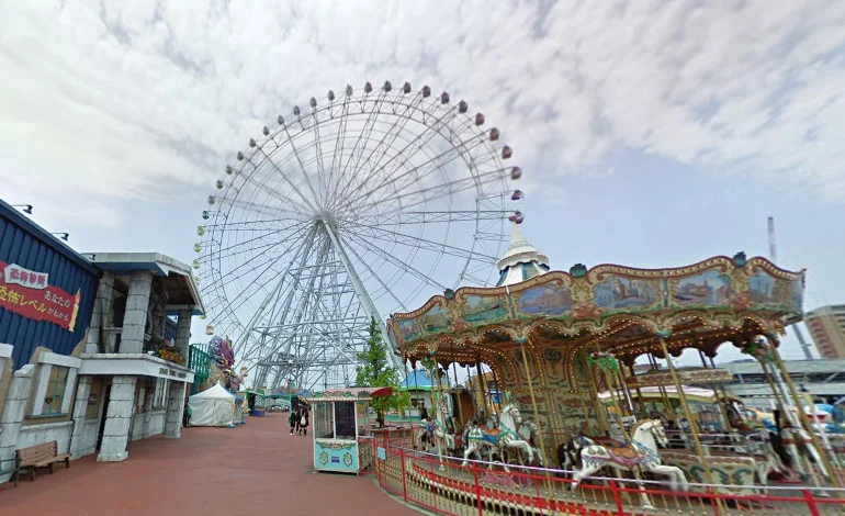 シートレインランドまで車で６分、1.8ｋｍ