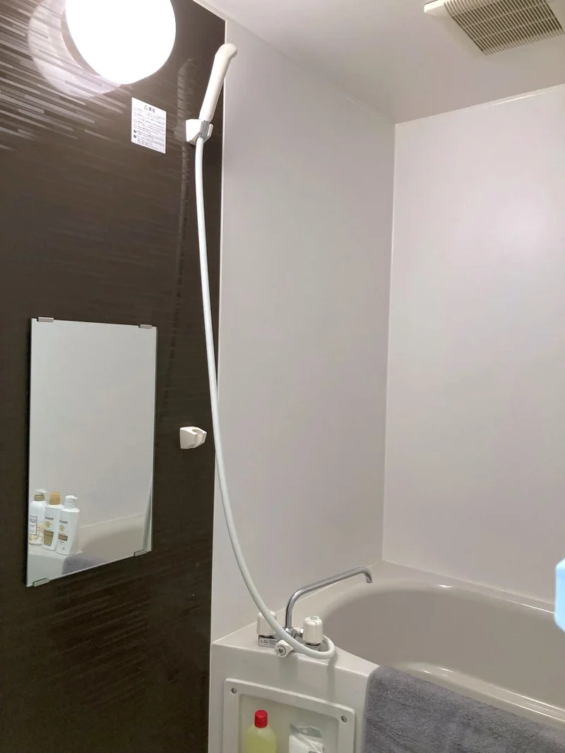 ユニットバスで快適に！