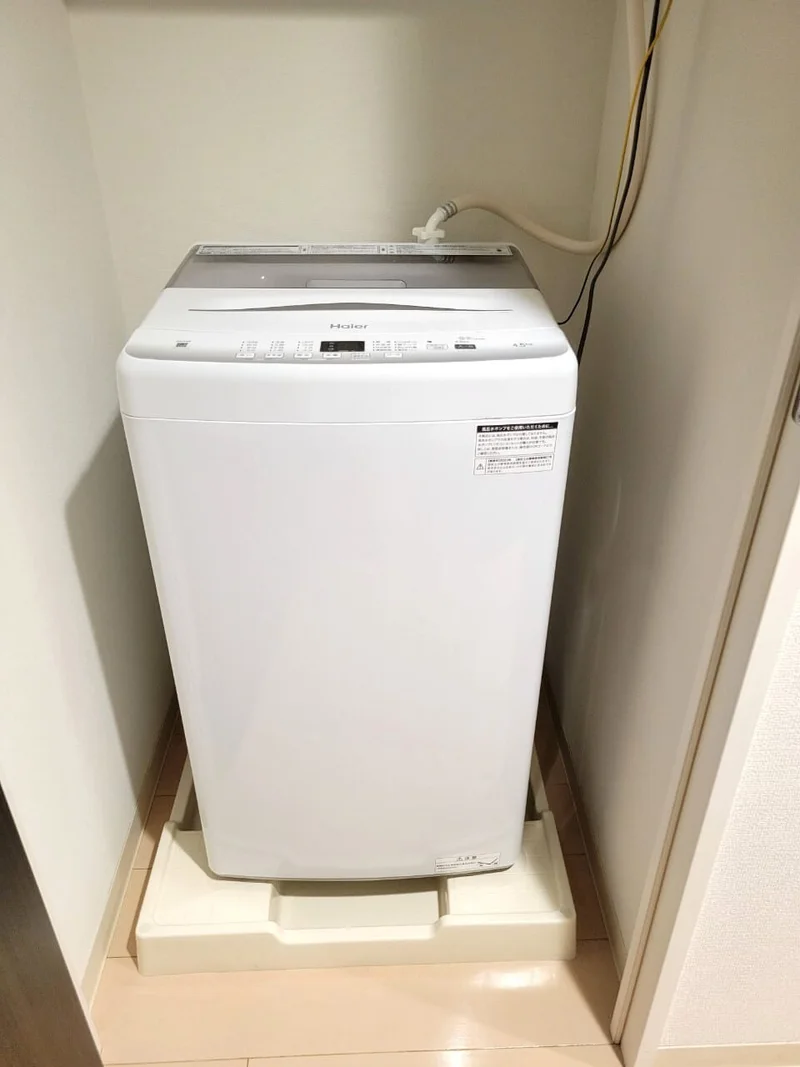 綺麗な洗濯機♪