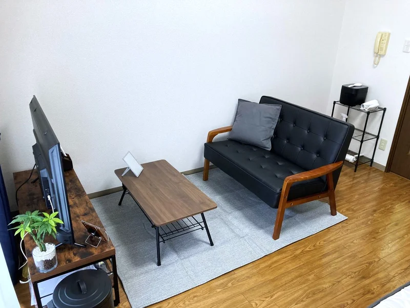 ソファ有でゆったり過ごせます！