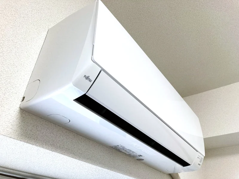 エアコン冷暖房付き快適空間を！