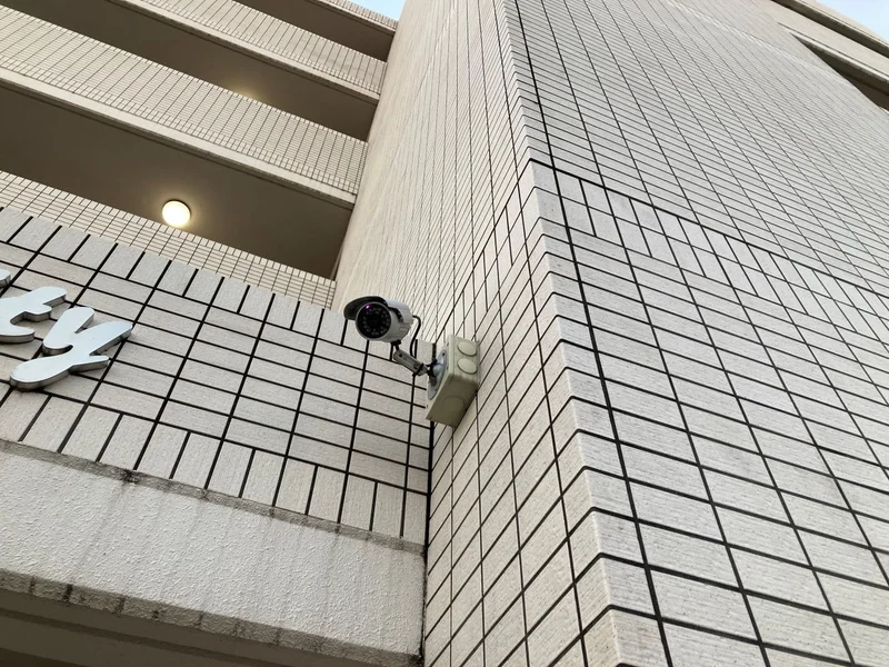 防犯カメラ付きで女性にも安心なアイテム！