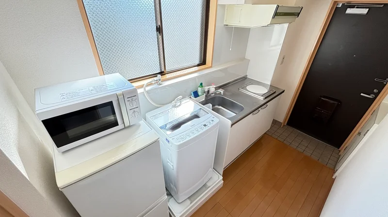 冷蔵庫もその日から使用可能です♪